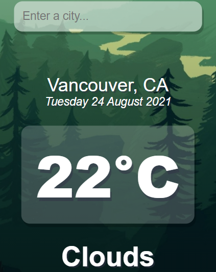 React Weather App